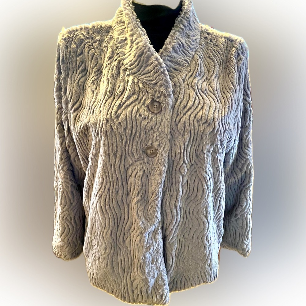PANTAGONIA Soft as Chinchilla Ultra Plush Jacket Microfiber Inside XL/L Like New